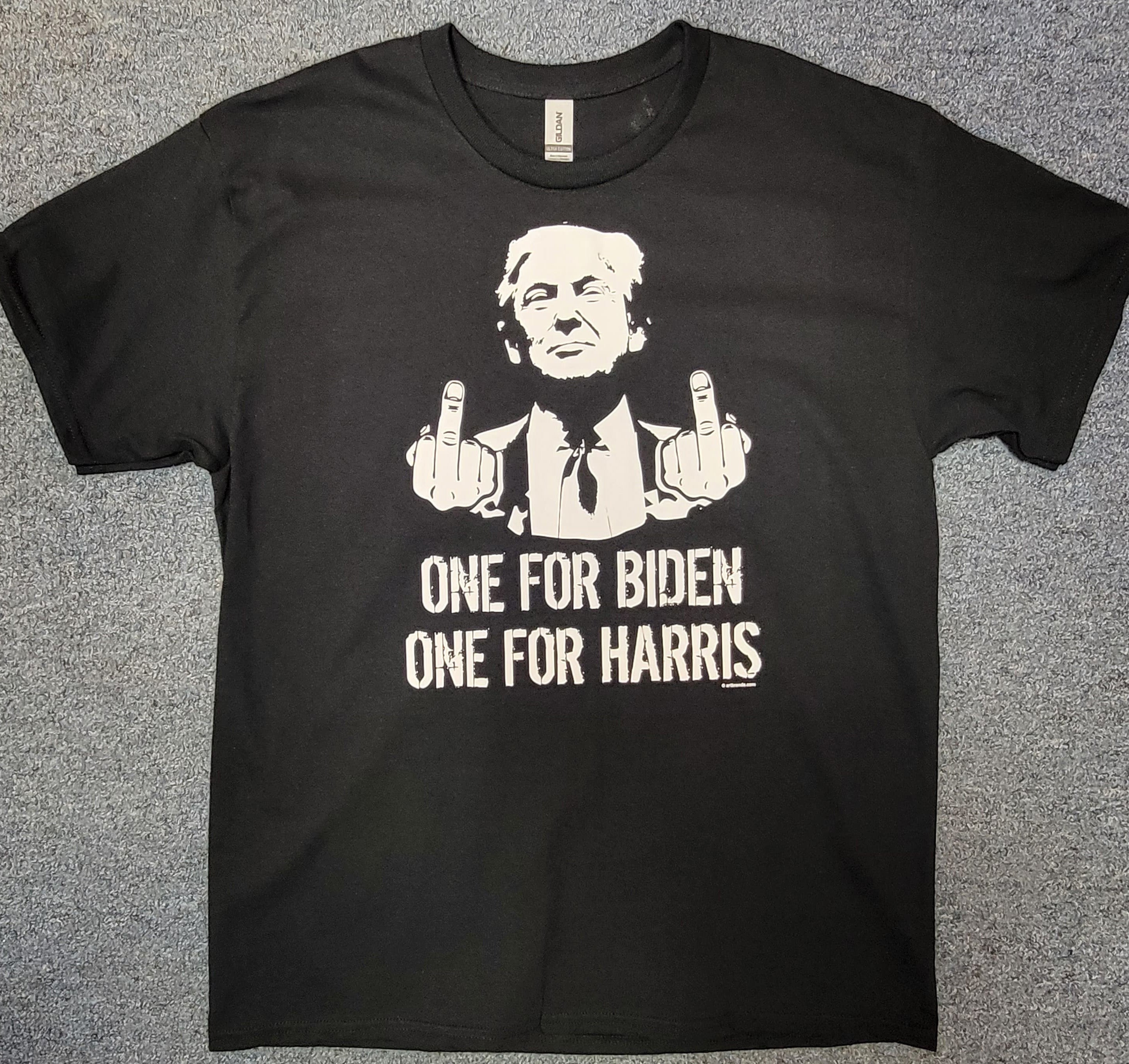 Trump Double Middle Finger